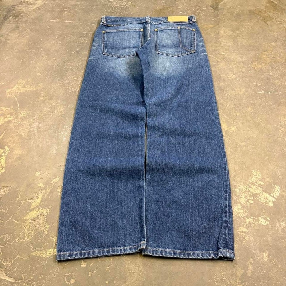 Nautica Jeans Co Mens 32x30 Baggy Skater Jeans Blue Y2K Vintage Loose Wide Leg